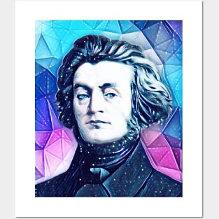 Adam Mickiewicz Snowy Portrait | Adam Mickiewicz Artwork 13 Posters and Art